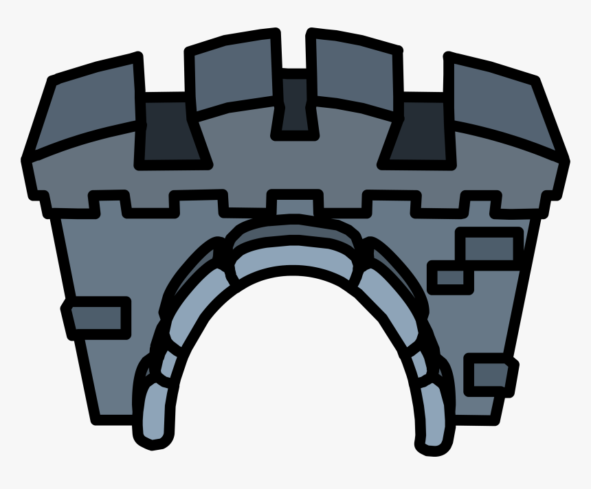 Castle Entrance Furniture Icon Id, HD Png Download - kindpng