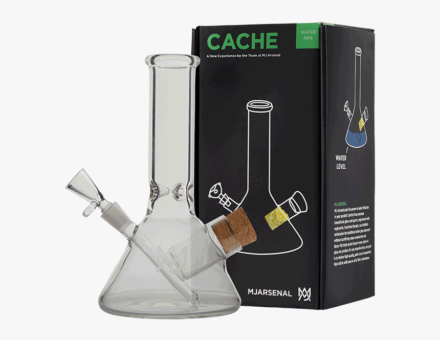 Mj Arsenal Cache Mini Beaker Bong"
 Class= - Mj Arsenal Cache, HD Png Download, Free Download