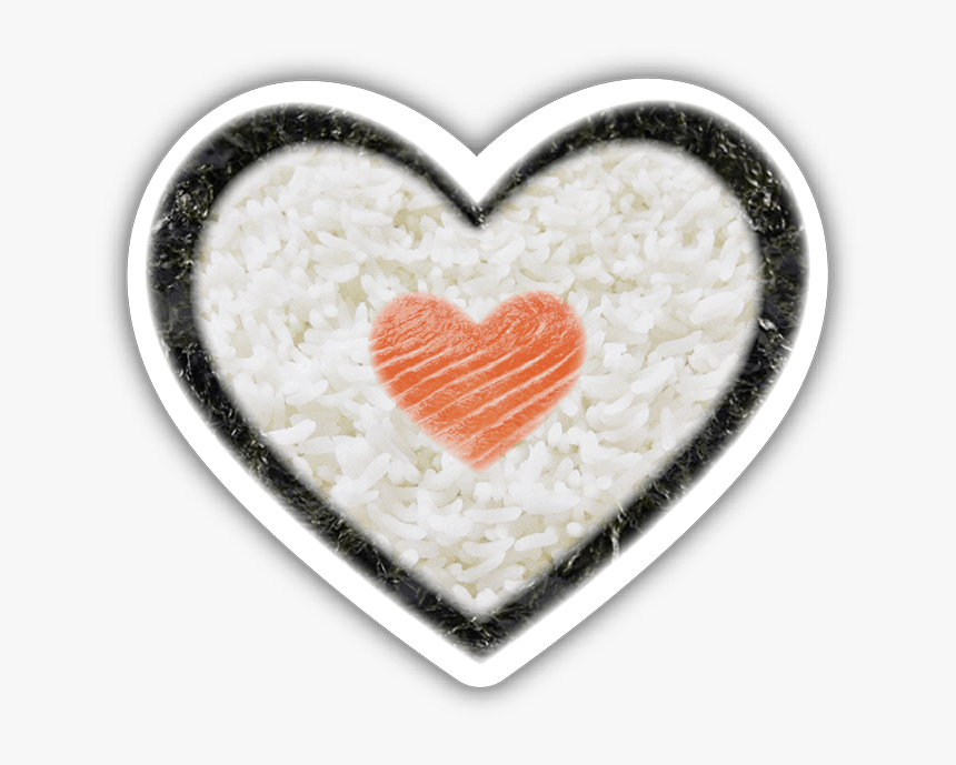 Sushi Heart Png, Transparent Png, Free Download