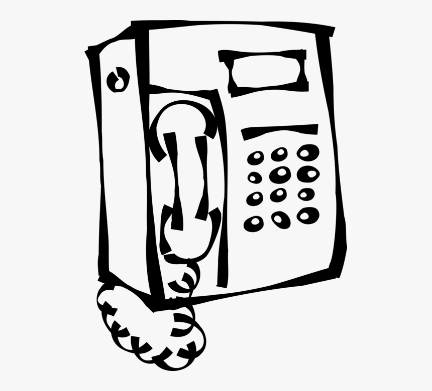 Vector Illustration Of Office Telephone Provides Essential, HD Png Download, Free Download