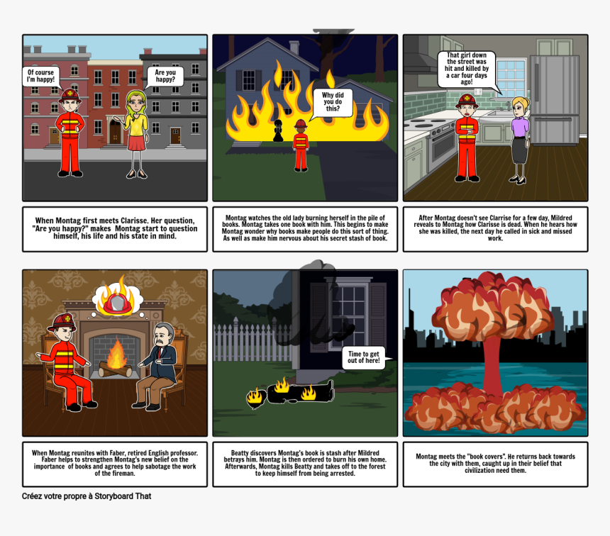 Fahrenheit 451 Old Lady Cartoon, HD Png Download, Free Download