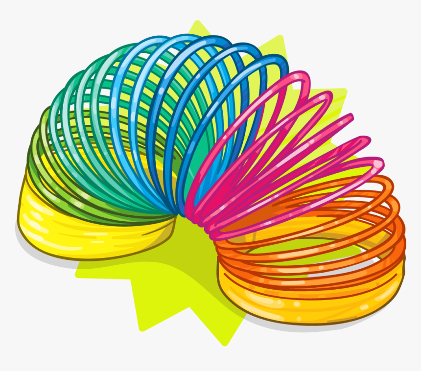 Slinky Png - Slinky Clipart, Transparent Png, Free Download