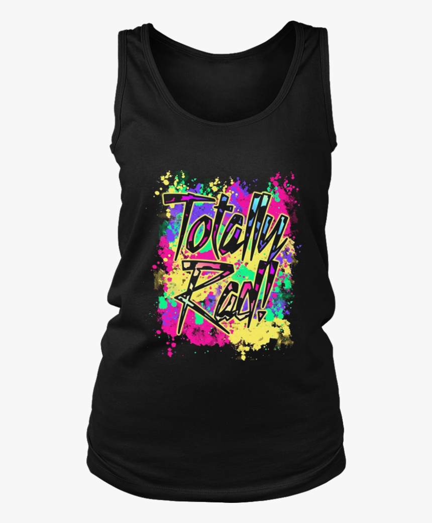 Totally Rad 80s Neon Paint Splash 1980s Party T-shirt - Camisetas Neon Splash, HD Png Download, Free Download