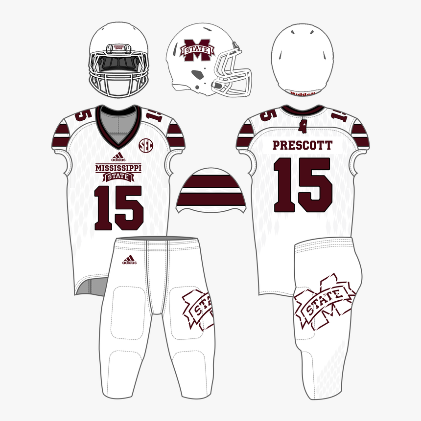 Picture - Mississippi State Bulldogs Uniform, HD Png Download, Free Download