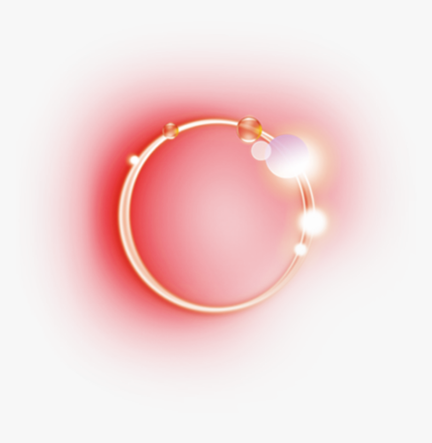 Ftestickers Effect Overlay Light Circle - Earrings, HD Png Download, Free Download