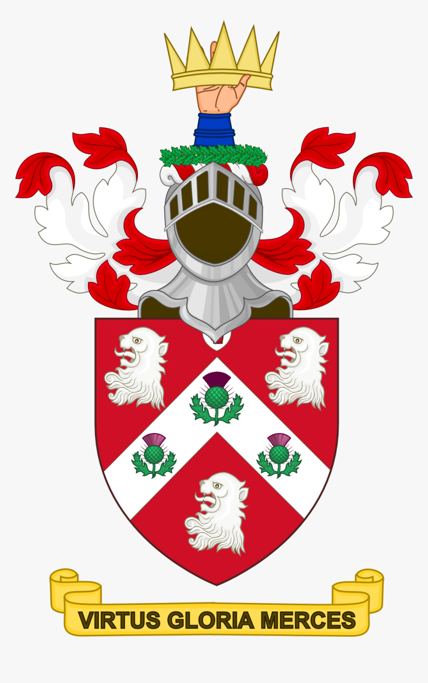 Coat Of Arms Of Macrobert Family - Baronet Coat Of Arms, HD Png Download, Free Download