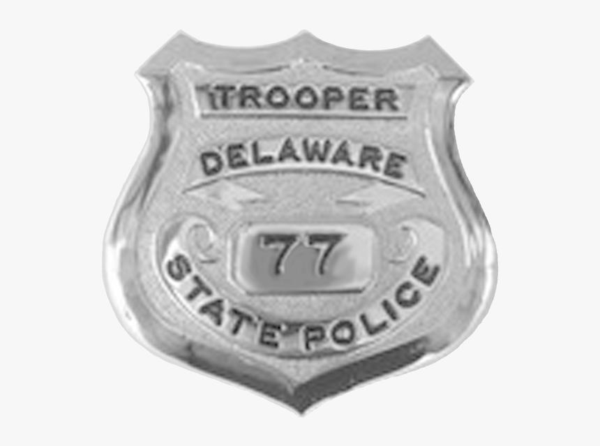 Police Badge White Delaware State Trooper Transparent Delaware State Police Badge Hd Png Download Kindpng - pennsylvania state trooper free to public roblox
