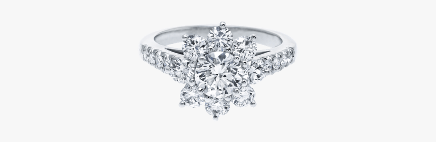 Harry Winston Sunflower Ring, HD Png Download - kindpng