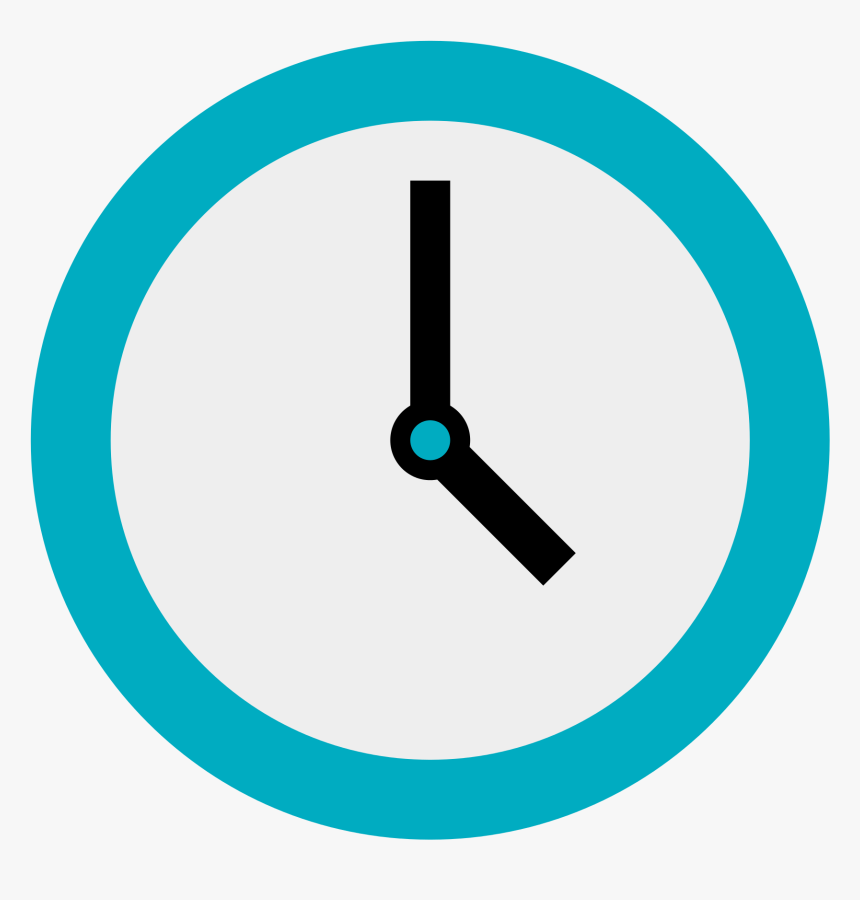 Thumb Image - Clock Flat Design Png, Transparent Png, Free Download