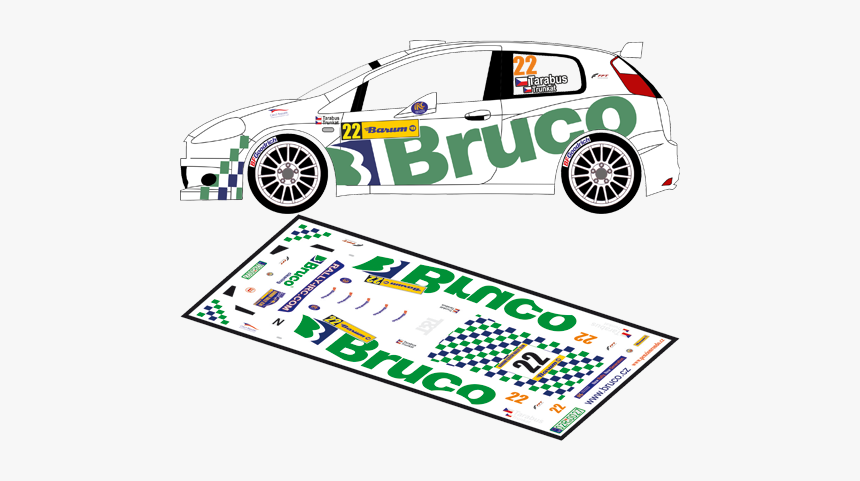 Boxart Fiat Abarth Grande Punto S2000 "bruco - World Rally Car, HD Png Download, Free Download