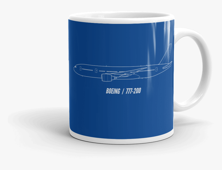 Boeing 777-200 Coffee Mug - Coffee Cup, HD Png Download, Free Download