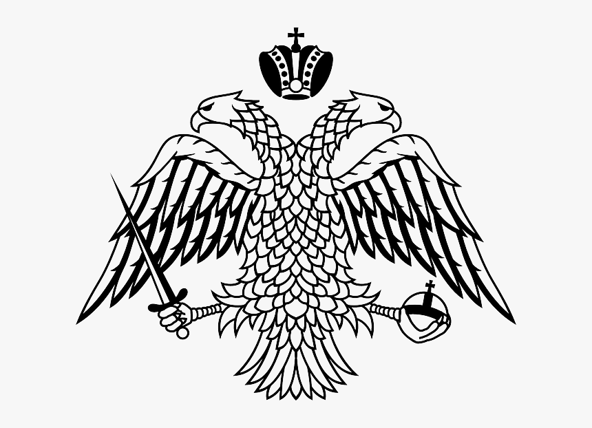 Eagle Byzantine Myth Eastern Mount Orthodox Double-headed - Double Headed Eagle Orthodox, HD Png Download, Free Download