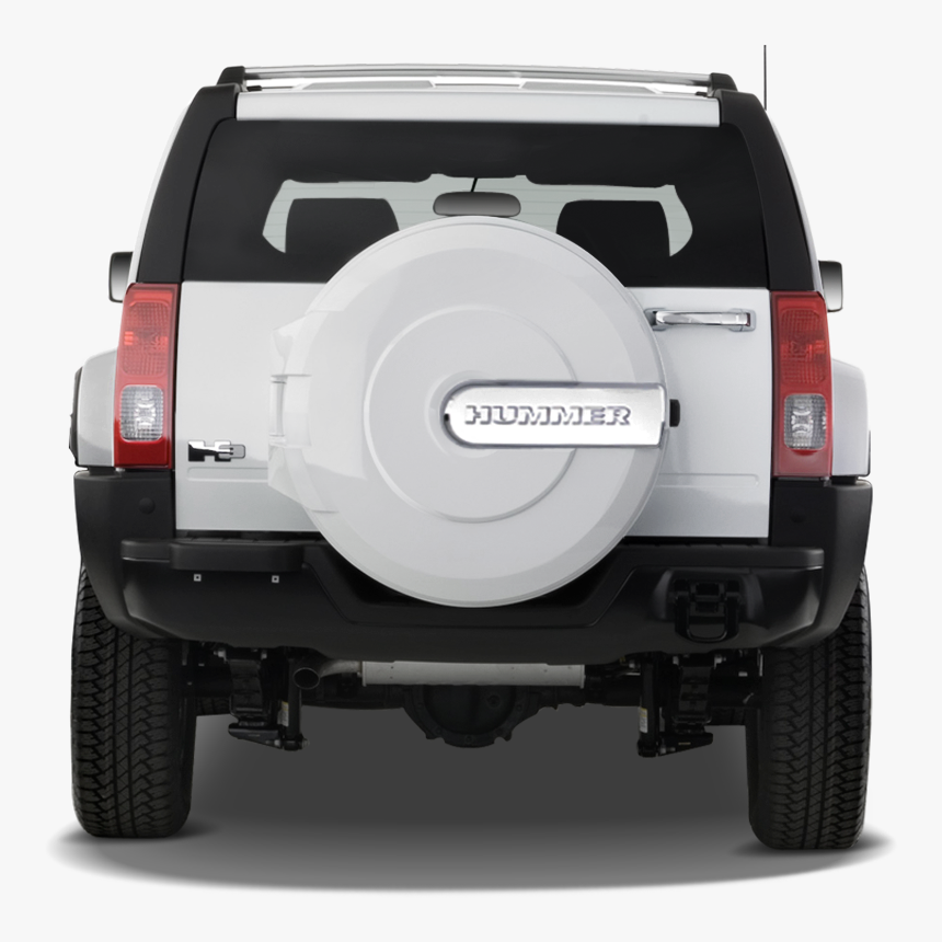 Jeep Clipart Car Rear - 2008 Hummer H3 Rear, HD Png Download, Free Download