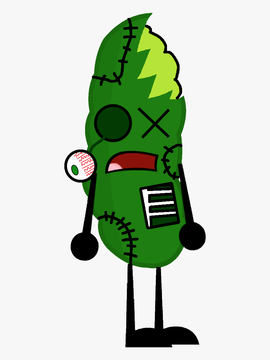 Pickle As A Zombie Vector By Thedrksiren-d8dbn2v - Cartoon, HD Png Download, Free Download