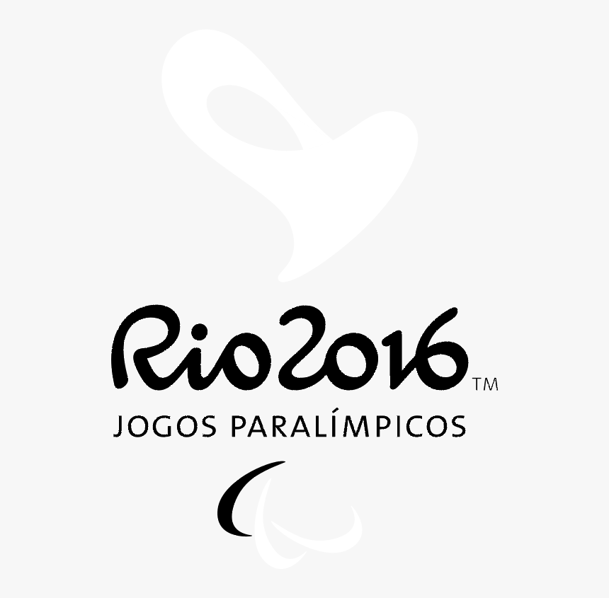 Paralympics Rio 16 Logo Black And White Rio 16 Hd Png Download Kindpng