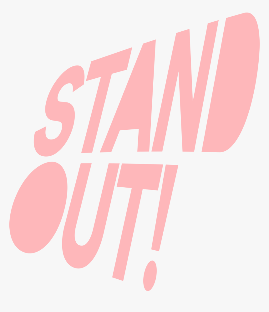 Standout - Graphic Design, HD Png Download, Free Download