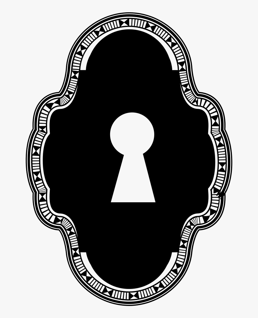 Keyhole Of Vintage Design - Circle, HD Png Download, Free Download