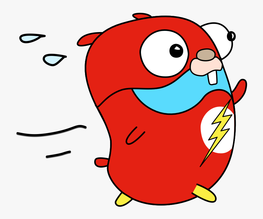 Fast Gopher Golang, HD Png Download, Free Download