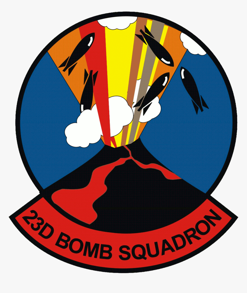 23d Bomb Squadron - 23rd Bomb Squadron Patch, HD Png Download, Free Download