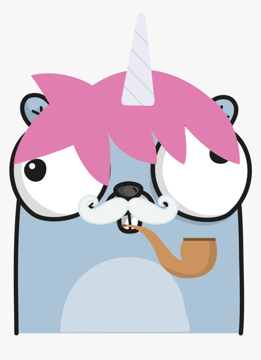 Golang Mascot, HD Png Download, Free Download