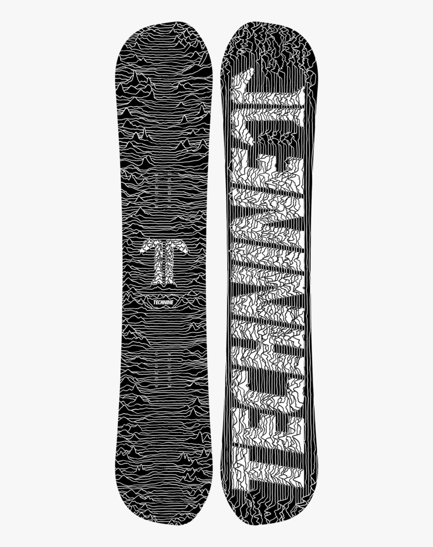 Heritage Asym Snowboard Black/white F19 - Bangle, HD Png Download, Free Download