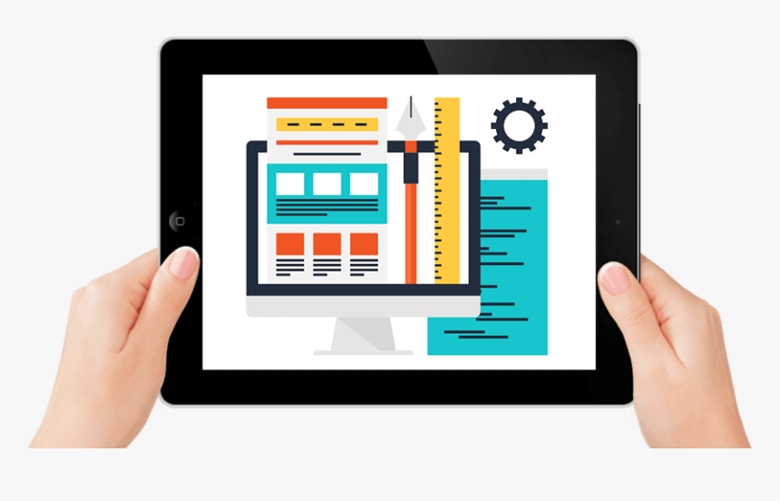 Key Functionality And Features - Tablet Hand Png, Transparent Png, Free Download