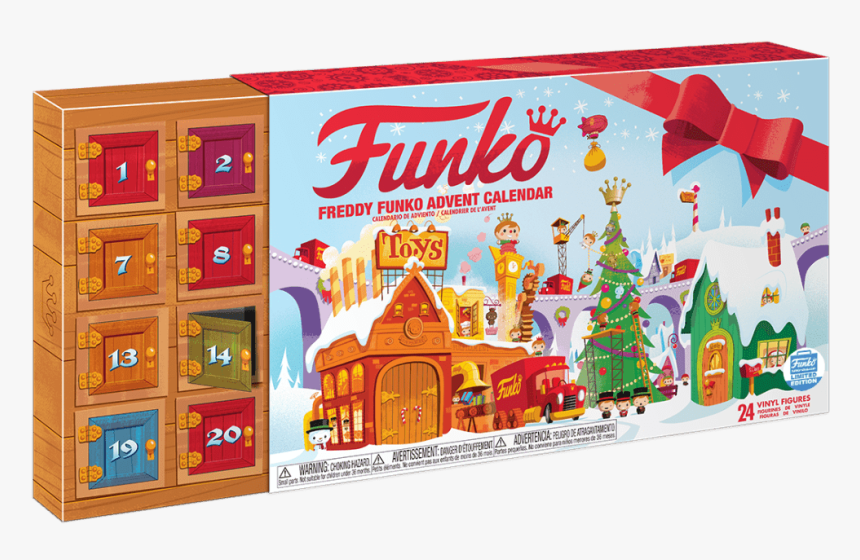 Funko Advent Calendar - Freddy Funko Advent Calendar, HD Png Download, Free Download