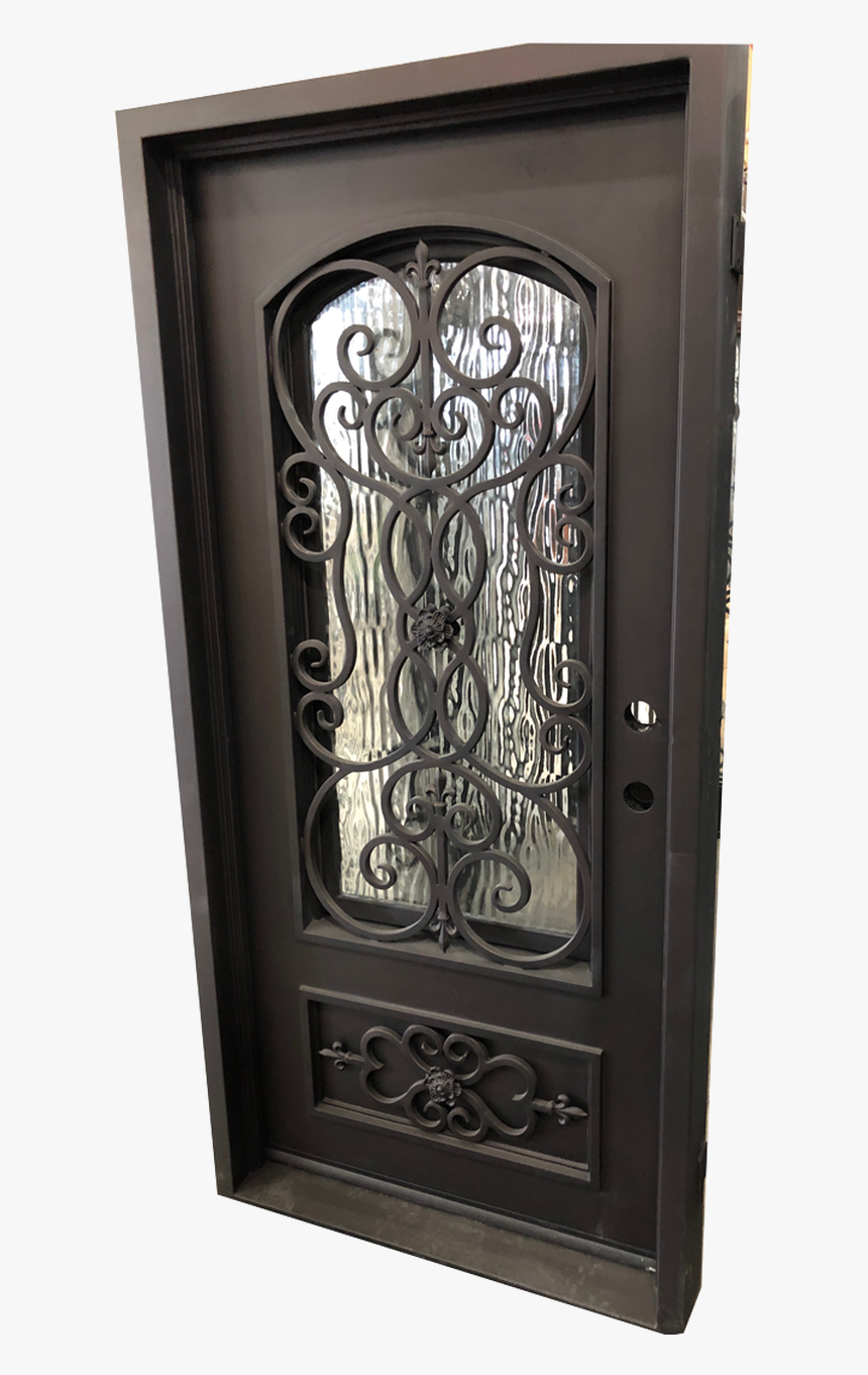 3"0"x6"8 - Iron Door Glass Option, HD Png Download, Free Download