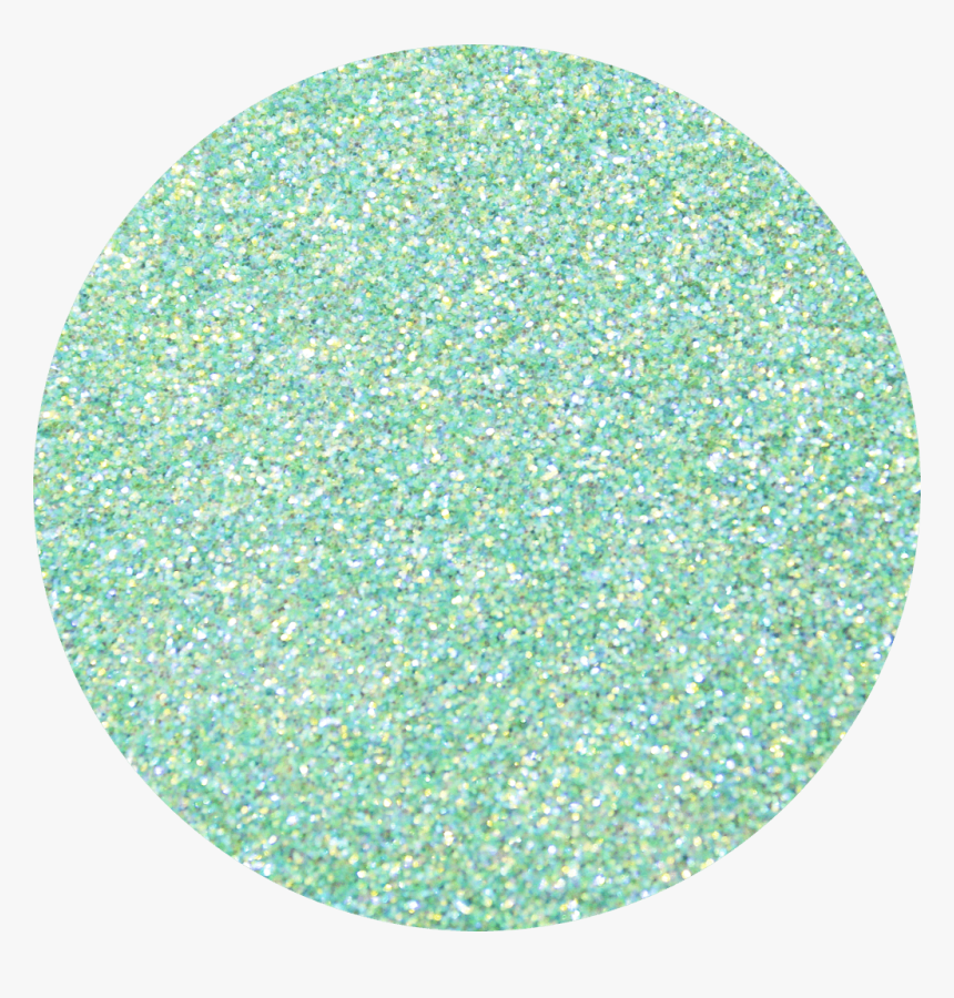 292 Mint Julep - Mint Green Glitter Circle Png, Transparent Png, Free Download