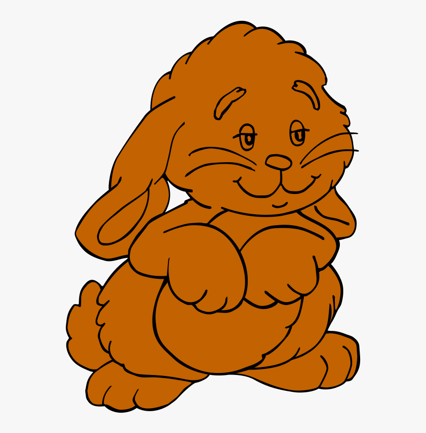 bunny outline  coloring pages hd png download  kindpng