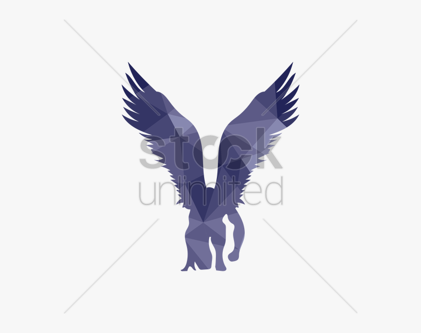 Transparent Angel Silhouette Png - Red-tailed Hawk, Png Download, Free Download