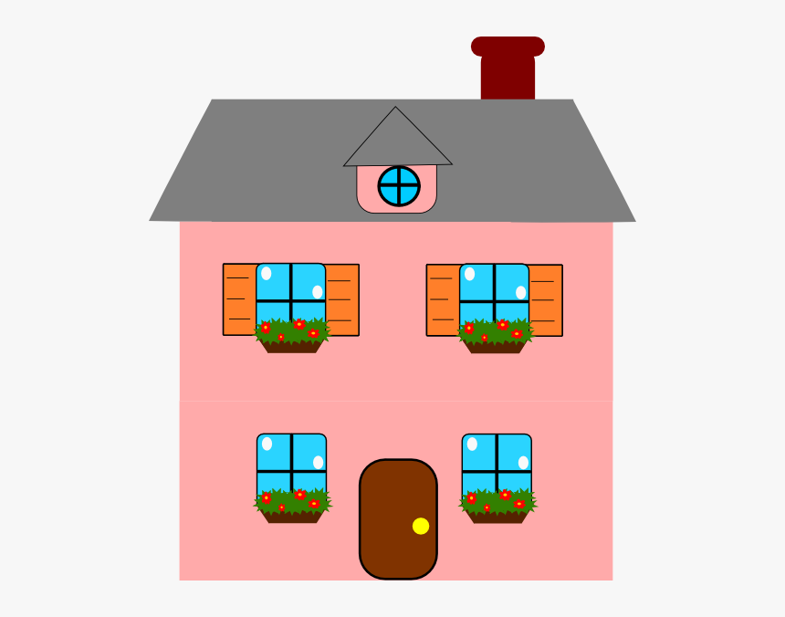 Transparent House Clipart Png - Dollhouse Clipart, Png Download, Free Download