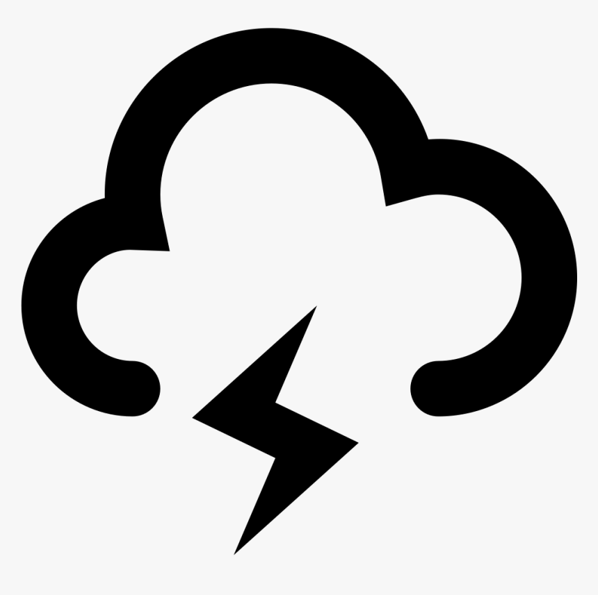 Weather Stormy - Simbolo De Tormenta Png, Transparent Png, Free Download