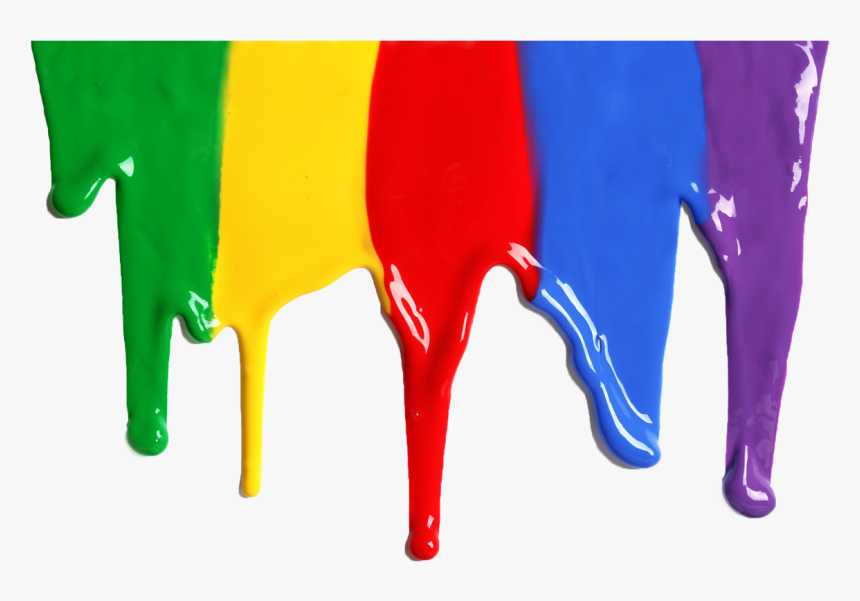 Transparent Paint Drip Png Rainbow Paint Dripping Gif, Png Download