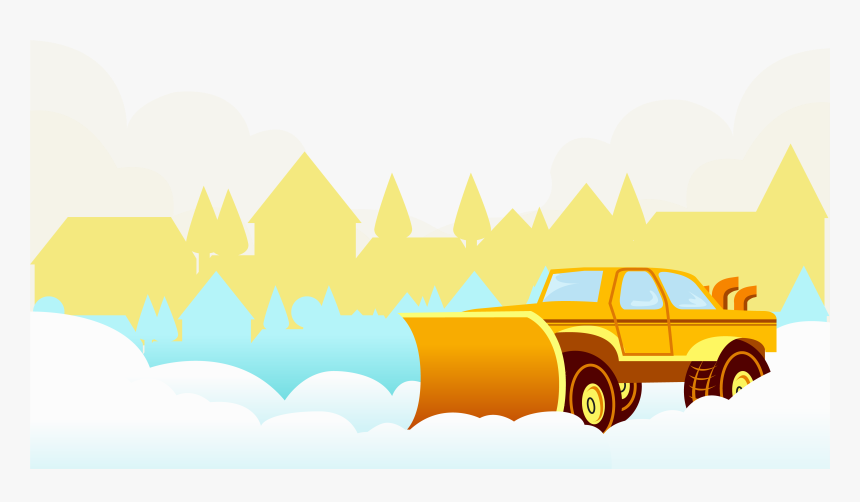 Shovel Clipart Snow Plough, HD Png Download, Free Download