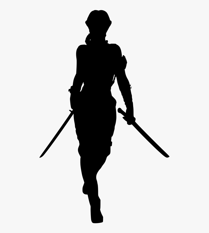 World Amazone Weapon Beauty Pride Figure Fight Woman - Female Fight Poses Silhouette, HD Png Download, Free Download