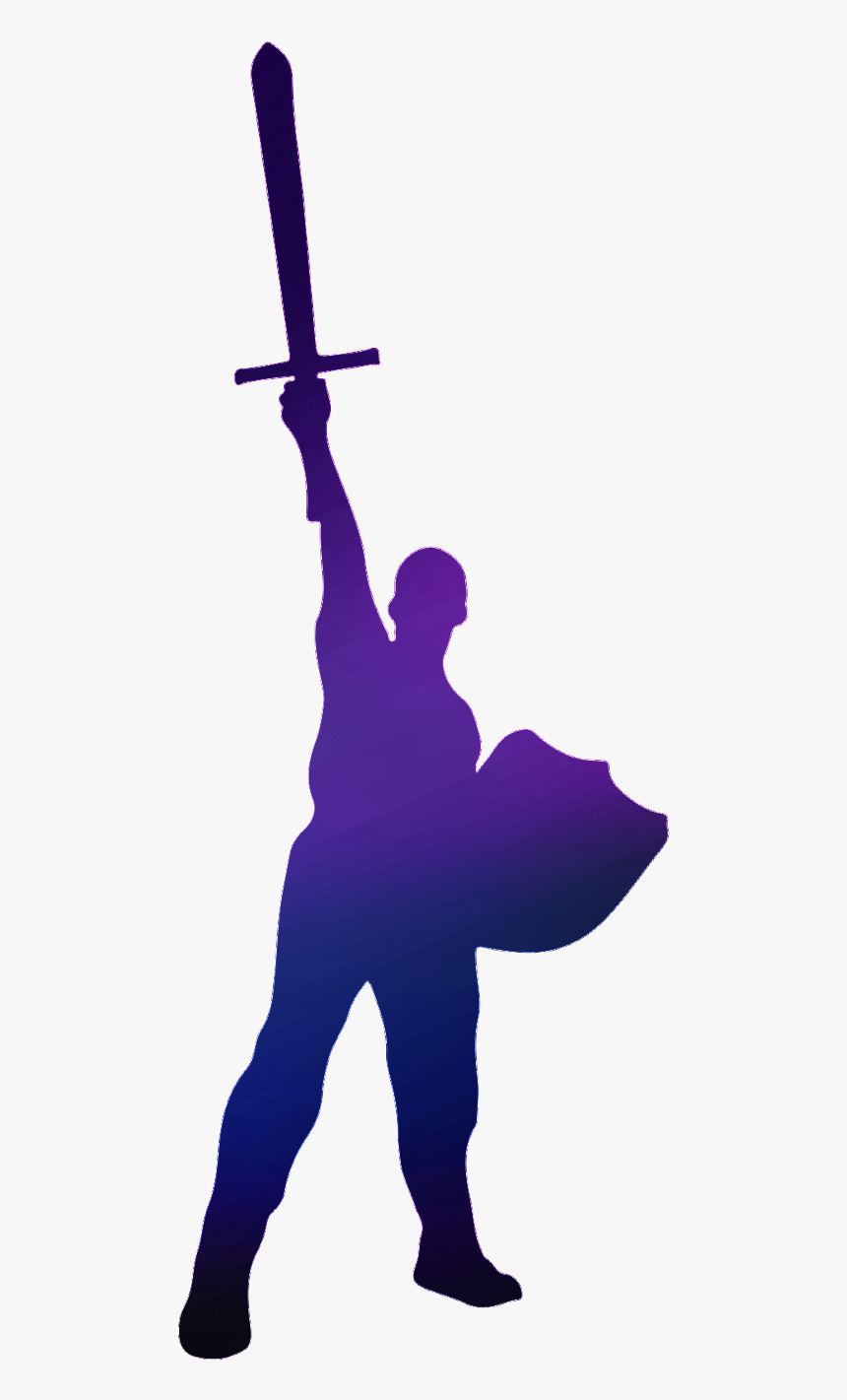 Warrior-p - Silhouette, HD Png Download, Free Download