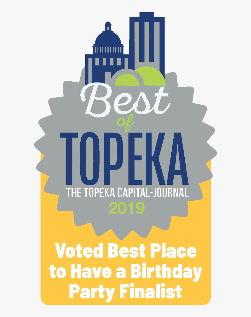 Voted Best Of Topeka Best Place To Have A Birthday - Graphic Design, HD Png Download, Free Download