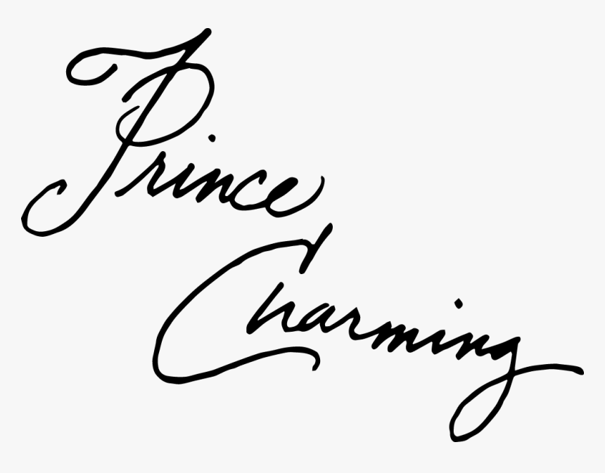 Prince Charming Signature, HD Png Download, Free Download