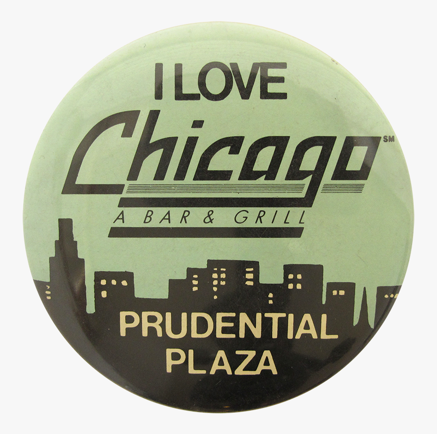 Chicago Bar And Grill Green Chicago Button Museum - Panneau Barcelone, HD Png Download, Free Download