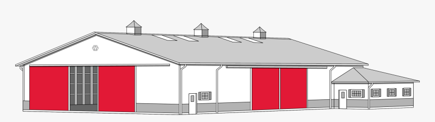 Transparent Red Barn Png - House, Png Download, Free Download