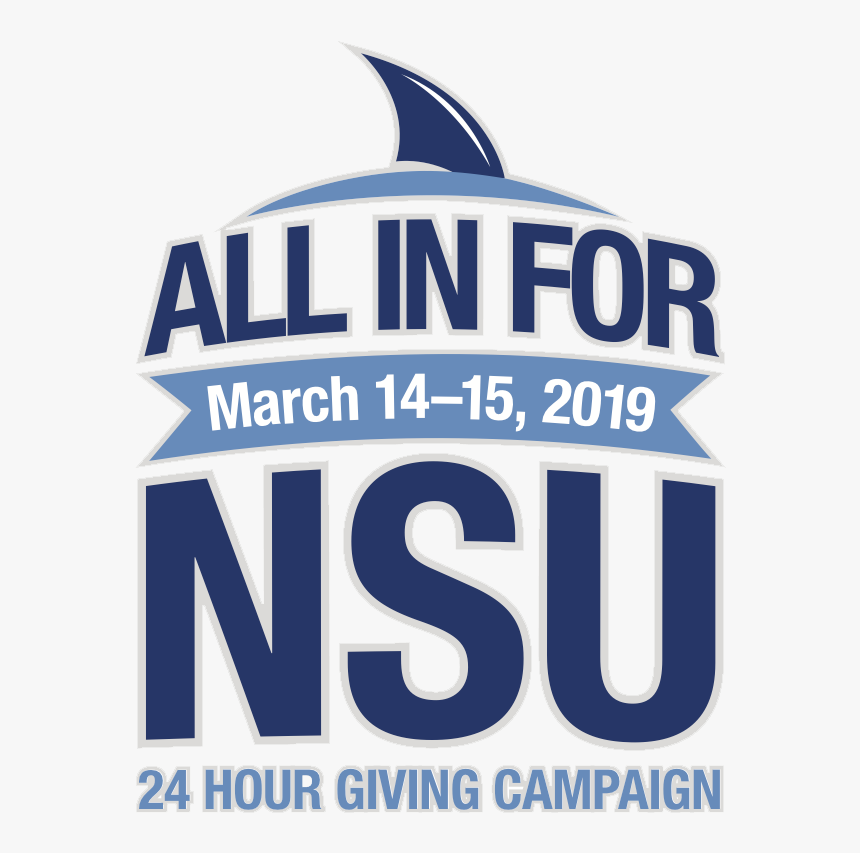 Nsu’s All-in Day Of Giving Starts March 28 - Graphic Design, HD Png Download, Free Download