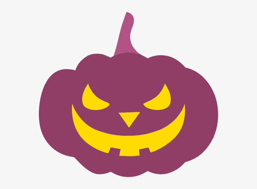 Halloween Pumpkin Lamp Yellow Sticker - Pumpkin, HD Png Download, Free Download