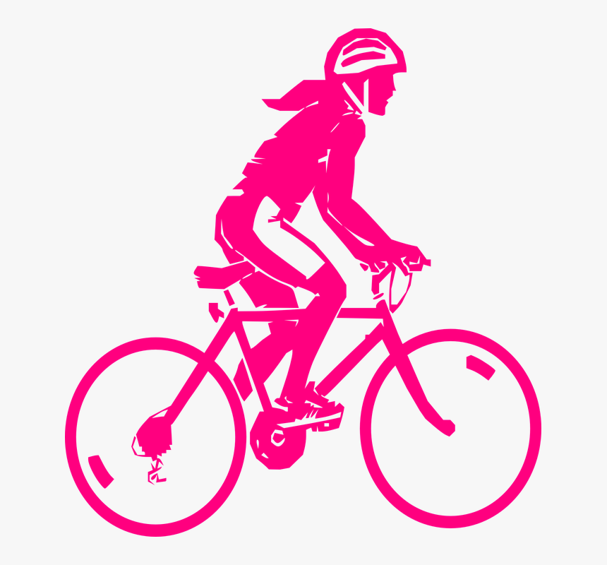 Girl Cycling Transparent Png - Girl Cycling Png, Png Download, Free Download