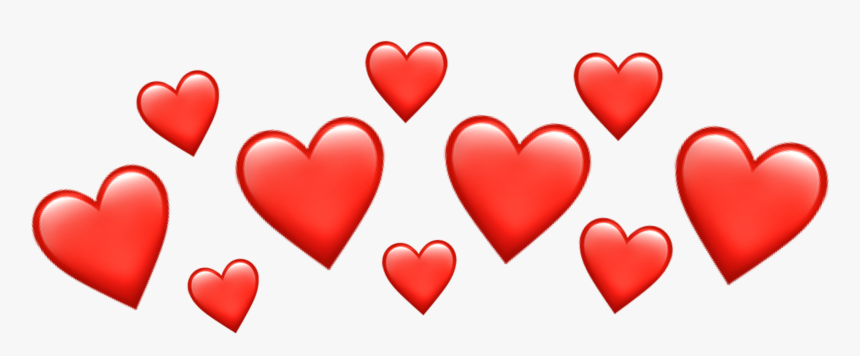 #emoji #emojiiphone #iphone #emojicrown #crown #heartcrown - Red Heart Crown Transparent, HD Png Download, Free Download