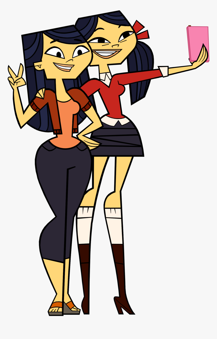 Emmaxkitty Selfie - Total Drama Presents The Ridonculous Race Carrie, HD Png Download, Free Download