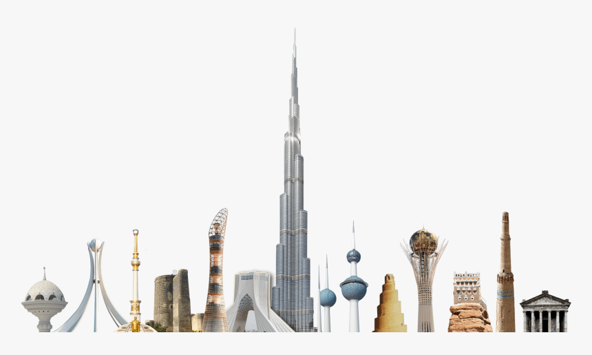 Dubai Towers Png , Png Download - Transparent Dubai Buildings Png, Png Download, Free Download