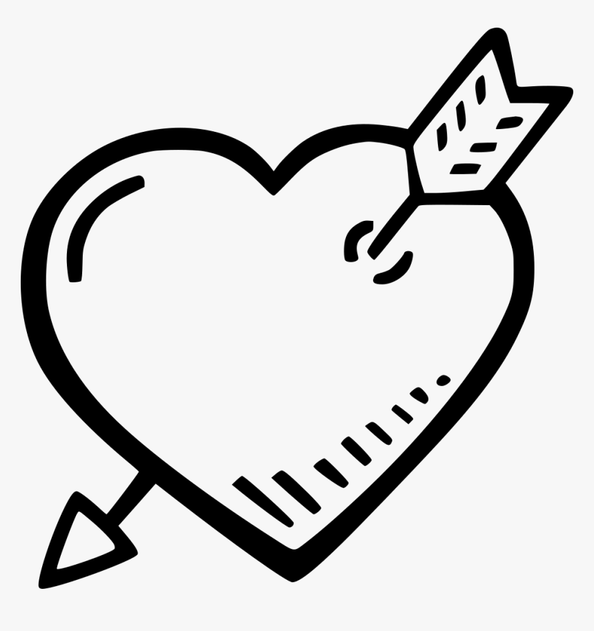 Heart And Arrow - Portable Network Graphics, HD Png Download, Free Download