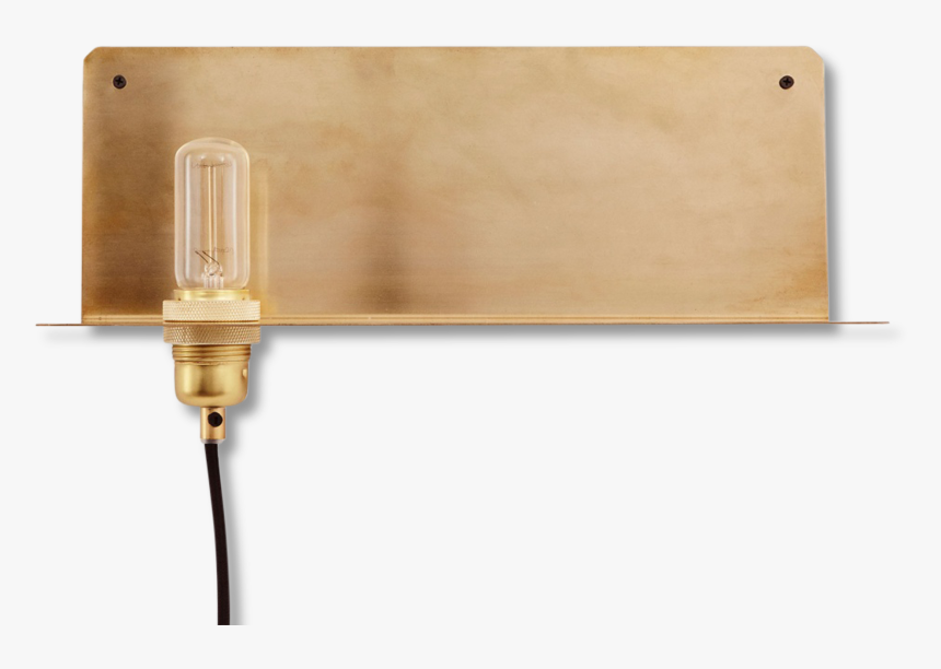 90 Wall Light Brass - Plywood, HD Png Download, Free Download