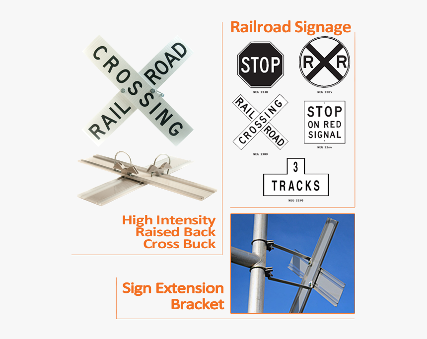 Railroad Crossing Sign, HD Png Download, Free Download